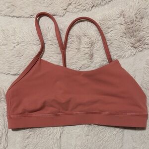 Lululemon Everyday Strappy Bralette in Dusty Rose
